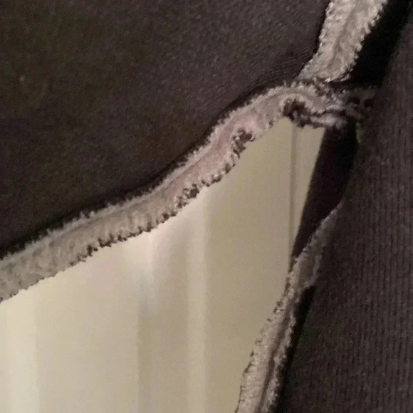 Industry zipper black & gray sweatshirt jacket - Picture 10 of 16